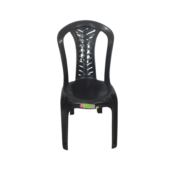 Cadeira Camboinha Preta -Plastex