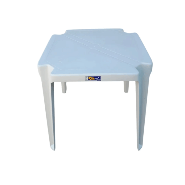 Mesa Plastica Coruripe Branca -Solplast