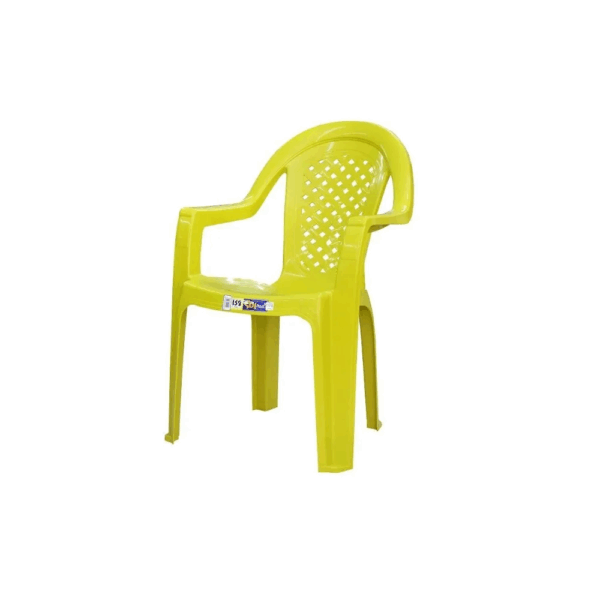 Paltrona de Plastico Jacarecica Amarela -Solplast
